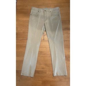 Tommy Bahama Pants 33x30 Tencel Blend Beige Straight‎ Casual Mens